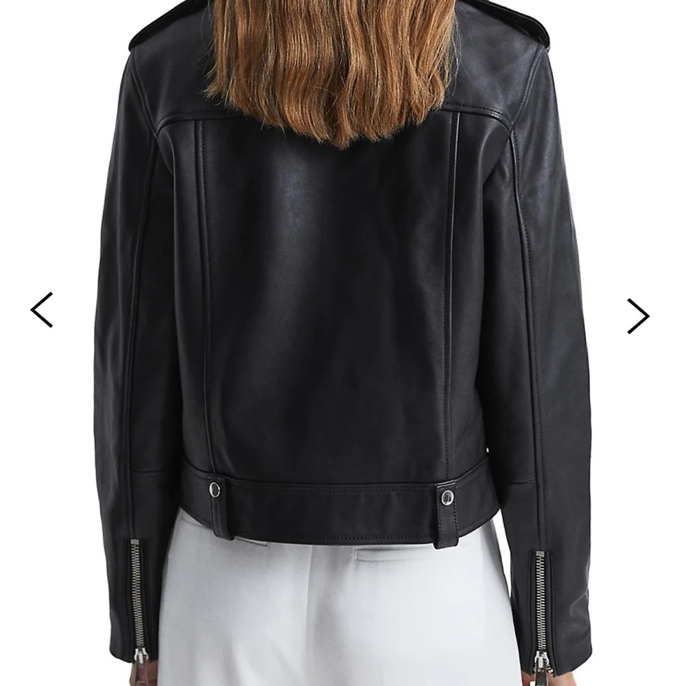 Designer leather jacket - Picture 3 of 4